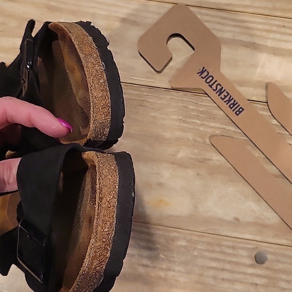 Birkenstock Suede Arizona Sandals - Picture 7 of 14